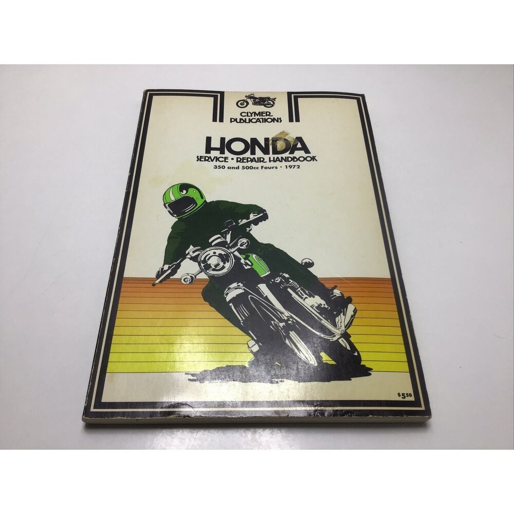 Honda Service Repair Handbook 1972 350 500cc Fours Clymer